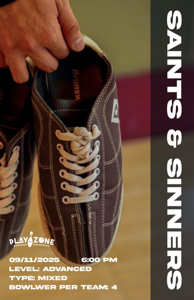 Póster de la liga Saints & Sinners